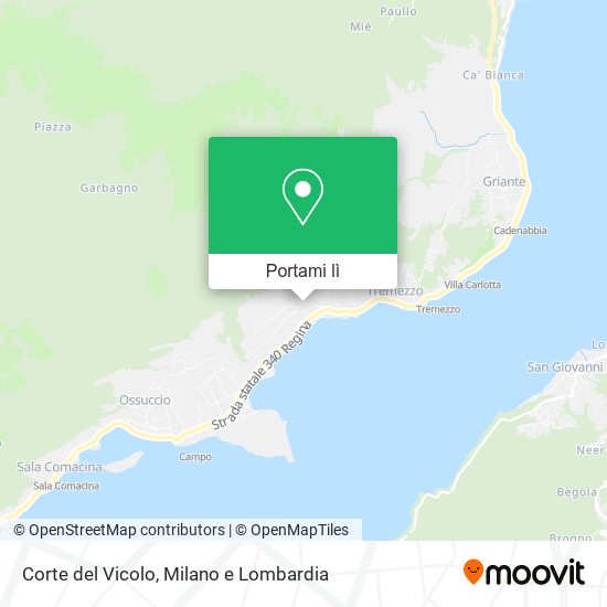Mappa Corte del Vicolo