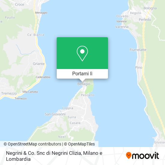 Mappa Negrini & Co. Snc di Negrini Clizia