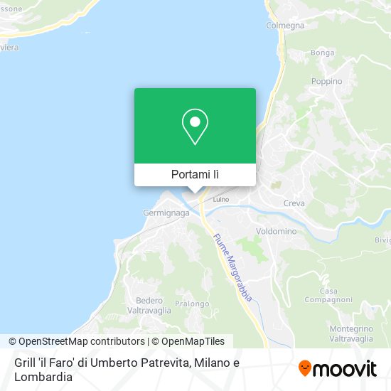 Mappa Grill 'il Faro' di Umberto Patrevita