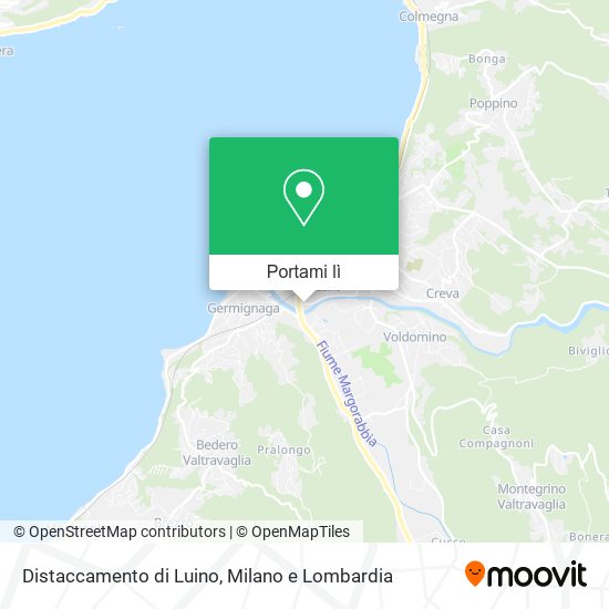 Mappa Distaccamento di Luino