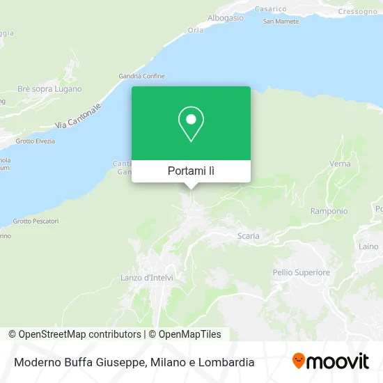 Mappa Moderno Buffa Giuseppe