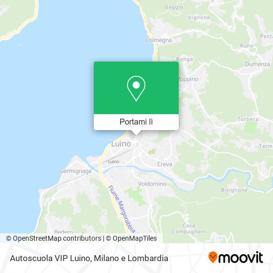 Mappa Autoscuola VIP Luino