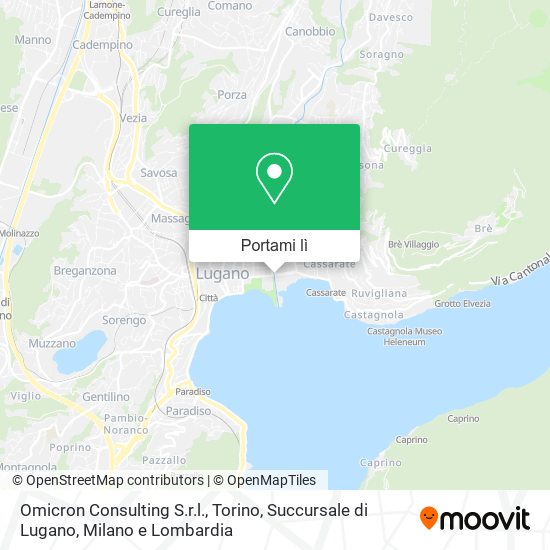 Mappa Omicron Consulting S.r.l., Torino, Succursale di Lugano