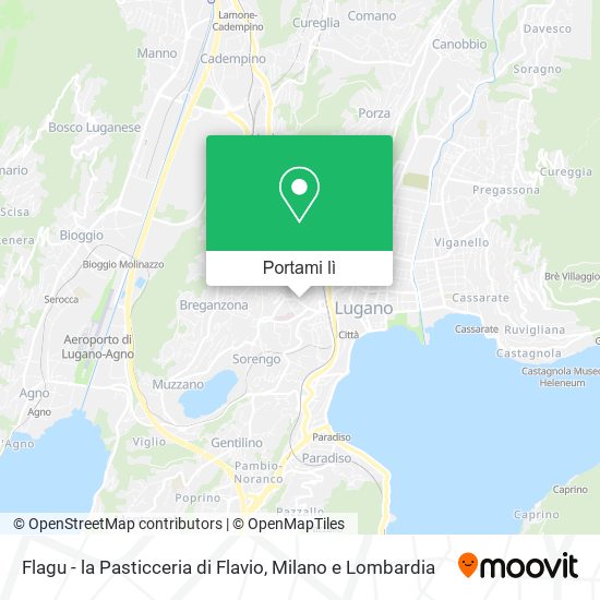 Mappa Flagu - la Pasticceria di Flavio