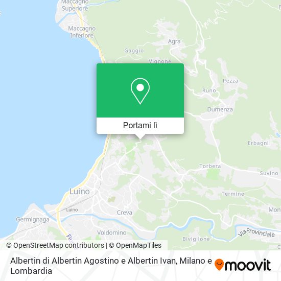 Mappa Albertin di Albertin Agostino e Albertin Ivan