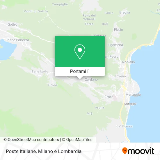 Mappa Poste Italiane
