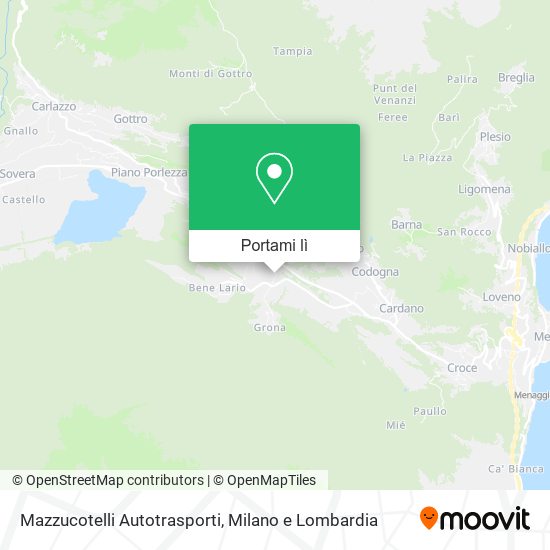 Mappa Mazzucotelli Autotrasporti