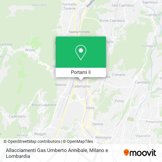 Mappa Allacciamenti Gas Umberto Annibale