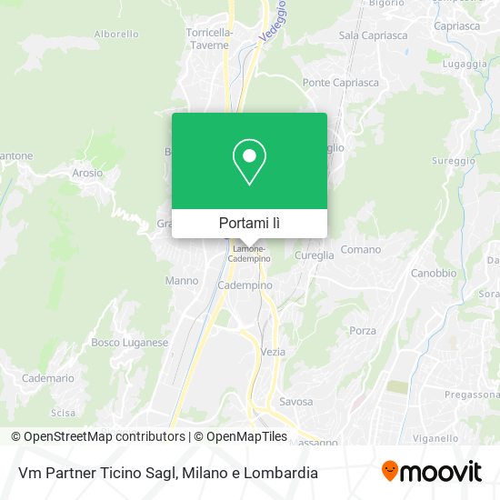 Mappa Vm Partner Ticino Sagl