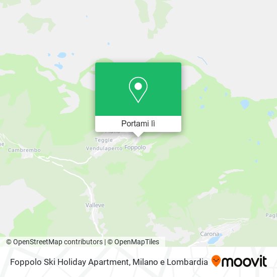 Mappa Foppolo Ski Holiday Apartment