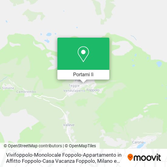 Mappa Vivifoppolo-Monolocale Foppolo-Appartamento in Affitto Foppolo-Casa Vacanza Foppolo