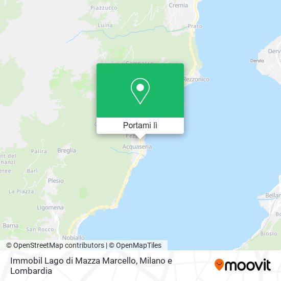 Mappa Immobil Lago di Mazza Marcello