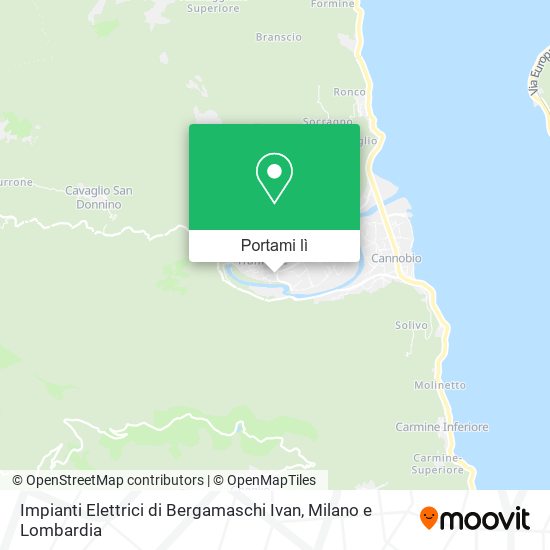 Mappa Impianti Elettrici di Bergamaschi Ivan