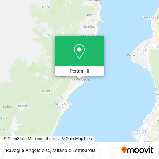 Mappa Raveglia Angelo e C.