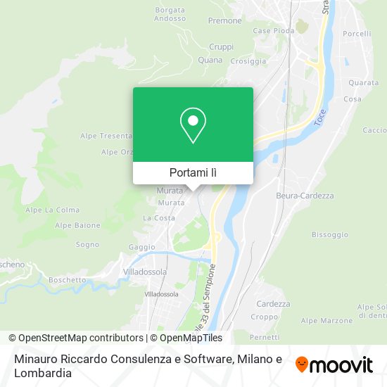 Mappa Minauro Riccardo Consulenza e Software