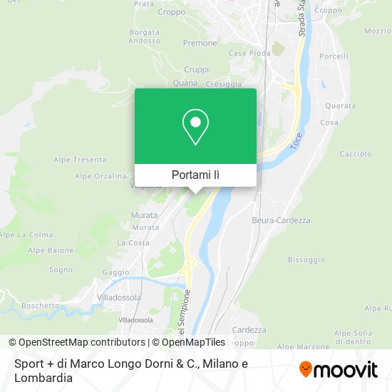 Mappa Sport + di Marco Longo Dorni & C.