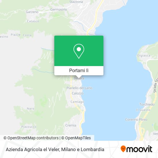 Mappa Azienda Agricola el Veler