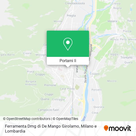 Mappa Ferramenta Dmg di De Mango Girolamo