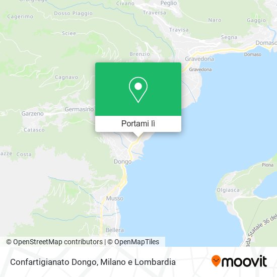 Mappa Confartigianato Dongo