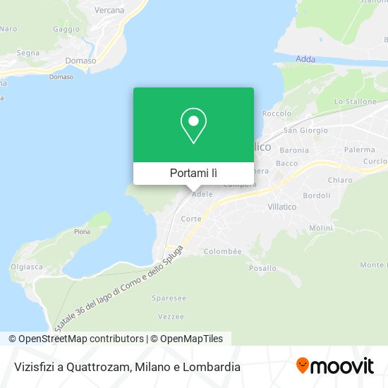 Mappa Vizisfizi a Quattrozam