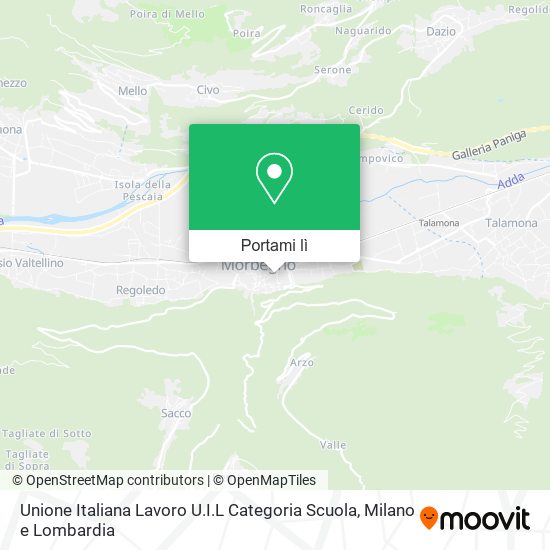 Mappa Unione Italiana Lavoro U.I.L Categoria Scuola