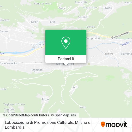 Mappa Labociazione di Promozione Culturale