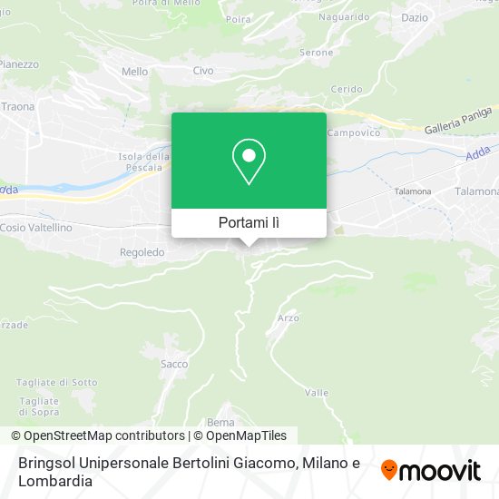 Mappa Bringsol Unipersonale Bertolini Giacomo