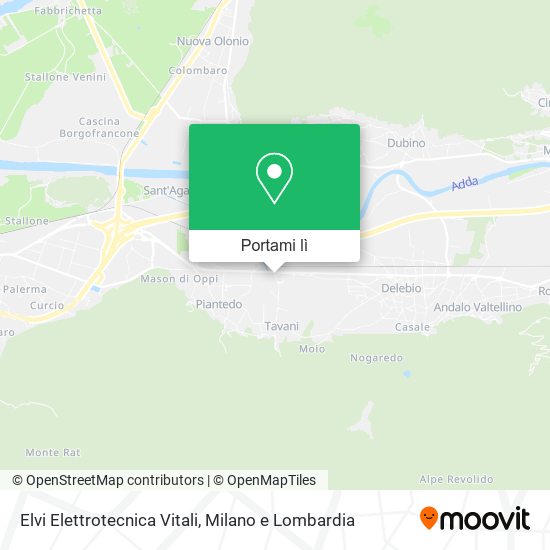Mappa Elvi Elettrotecnica Vitali
