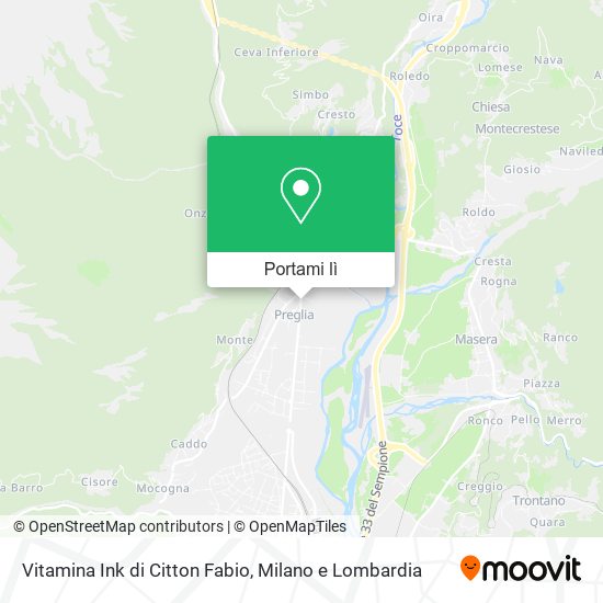 Mappa Vitamina Ink di Citton Fabio