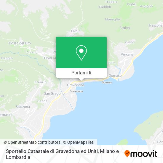 Mappa Sportello Catastale di Gravedona ed Uniti