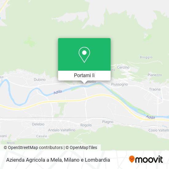 Mappa Azienda Agricola a Mela