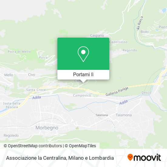 Mappa Associazione la Centralina