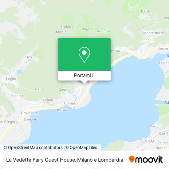Mappa La Vedetta Fairy Guest House