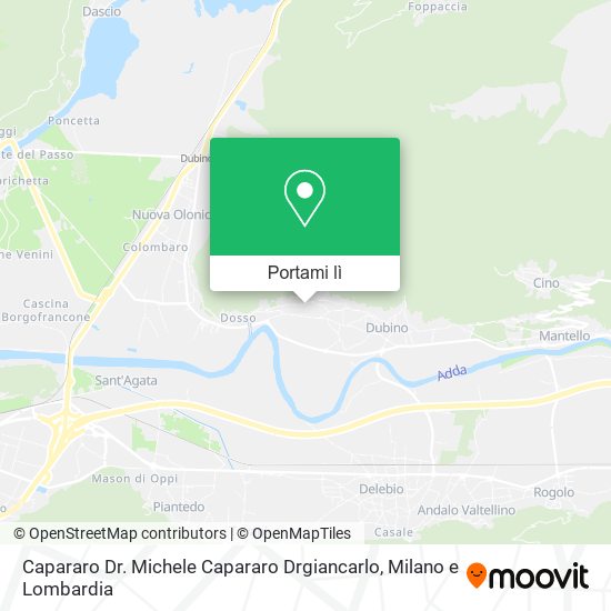 Mappa Capararo Dr. Michele Capararo Drgiancarlo