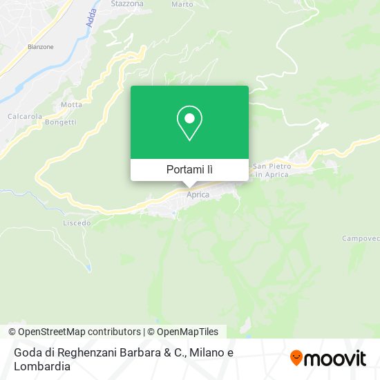 Mappa Goda di Reghenzani Barbara & C.