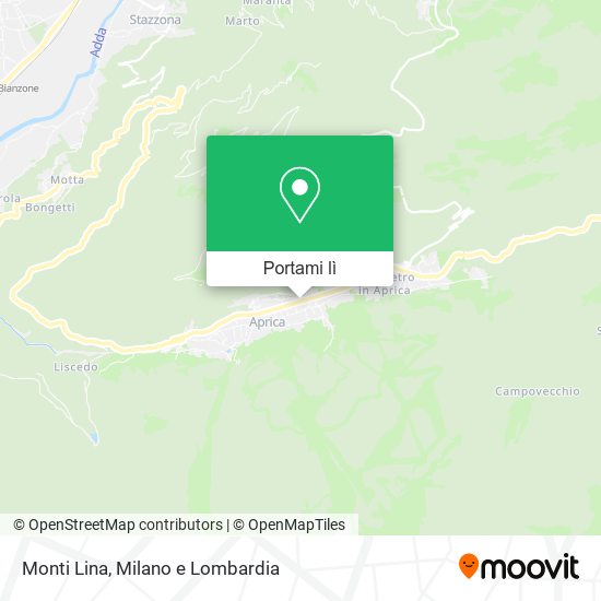 Mappa Monti Lina