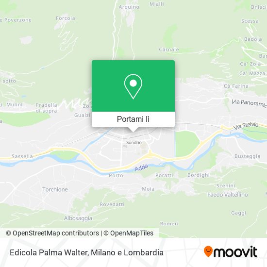 Mappa Edicola Palma Walter