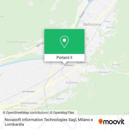 Mappa Novasoft Information Technologies Sagl