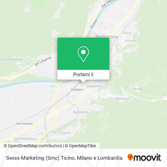 Mappa Swiss Marketing (Smc) Ticino