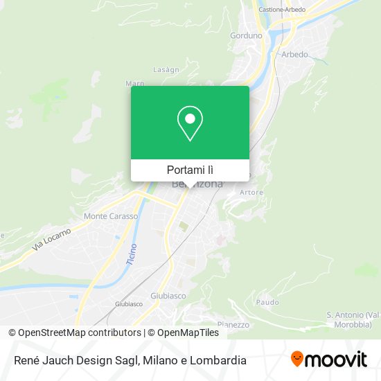 Mappa René Jauch Design Sagl