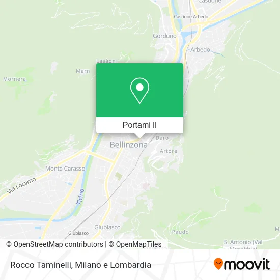 Mappa Rocco Taminelli