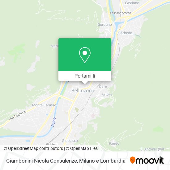 Mappa Giambonini Nicola Consulenze