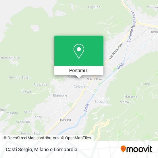 Mappa Casti Sergio