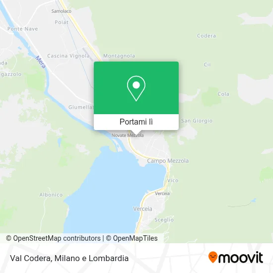 Mappa Val Codera