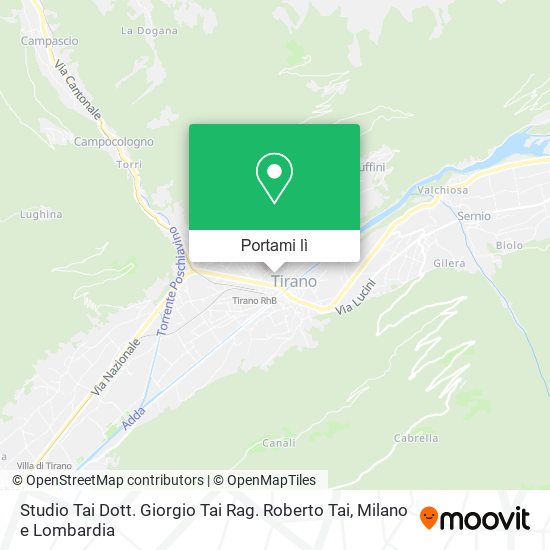 Mappa Studio Tai Dott. Giorgio Tai Rag. Roberto Tai