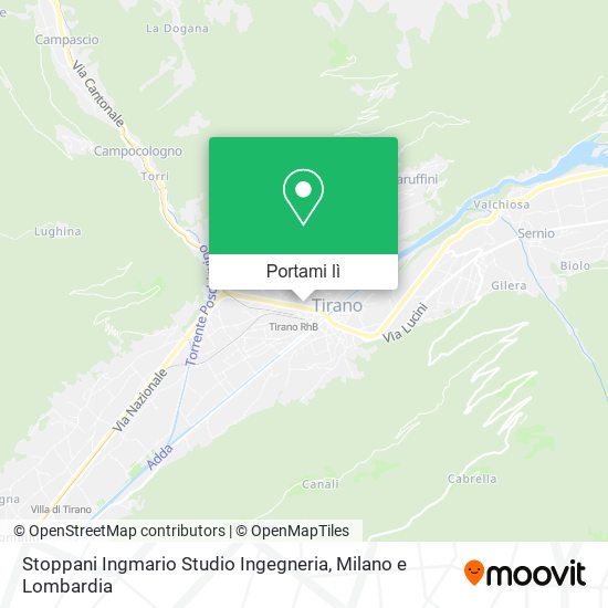 Mappa Stoppani Ingmario Studio Ingegneria