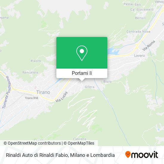 Mappa Rinaldi Auto di Rinaldi Fabio