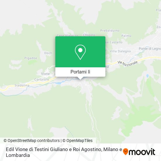 Mappa Edil Vione di Testini Giuliano e Roi Agostino