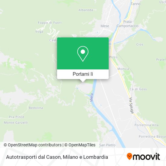 Mappa Autotrasporti dal Cason