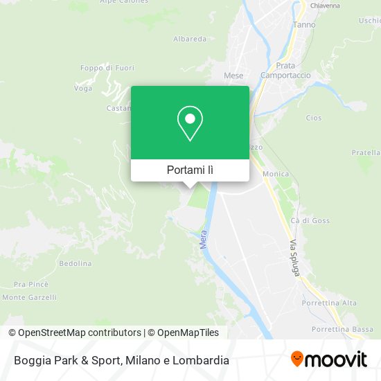Mappa Boggia Park & Sport